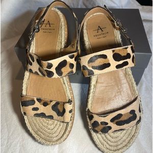 Aquatalia, Kira Haircalf, size 10 M, Leopard.